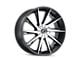 Kraze Swagg Gloss Black Machined 6-Lug Wheel; 26x10; 30mm Offset (19-23 Ranger)