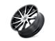 Kraze Swagg Gloss Black Machined 6-Lug Wheel; 26x10; 30mm Offset (19-23 Ranger)