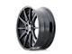 Kraze Cosmos Gloss Black 5-Lug Wheel; 17x8; 38mm Offset (87-90 Dakota)