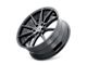 Kraze Cosmos Gloss Black 5-Lug Wheel; 17x8; 38mm Offset (87-90 Dakota)