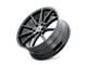 Kraze Cosmos Gloss Black 5-Lug Wheel; 18x8; 40mm Offset (87-90 Dakota)