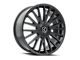 Kraze Double Down Gloss Black 5-Lug Wheel; 17x8; 38mm Offset (87-90 Dakota)