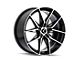 Kraze Evolve Gloss Black Machined 5-Lug Wheel; 20x9; 35mm Offset (87-90 Dakota)