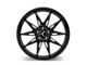 Kraze Evolve Gloss Black 5-Lug Wheel; 20x9; 35mm Offset (87-90 Dakota)