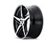 Kraze Milano Gloss Black Machined 5-Lug Wheel; 18x8; 40mm Offset (87-90 Dakota)