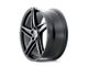 Kraze Milano Satin Black 5-Lug Wheel; 17x8; 38mm Offset (87-90 Dakota)