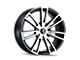 Kraze Spectra Gloss Black Machined 5-Lug Wheel; 18x8; 40mm Offset (87-90 Dakota)