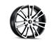 Kraze Spectra Gloss Black Machined 5-Lug Wheel; 20x8.5; 38mm Offset (87-90 Dakota)