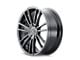 Kraze Spectra Gloss Black 5-Lug Wheel; 18x8; 40mm Offset (87-90 Dakota)