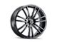 Kraze Spectra Gloss Black 5-Lug Wheel; 20x8.5; 38mm Offset (87-90 Dakota)