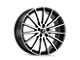 Kraze Stunna Matte Black Machined 5-Lug Wheel; 18x8; 40mm Offset (87-90 Dakota)