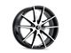 Kraze Turismo Gloss Black Machined 5-Lug Wheel; 20x8.5; 38mm Offset (87-90 Dakota)