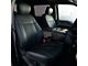 Kustom Interior Premium Artificial Leather Front and Rear Seat Covers; All Black (15-20 F-150 SuperCab w/ Bucket Seats)