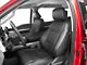 Kustom Interior Premium Artificial Leather Front and Rear Seat Covers; All Black (21-25 F-150 SuperCrew w/ Front Bucket Seats)