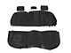 Kustom Interior Premium Artificial Leather Front and Rear Seat Covers; All Black (13-18 RAM 1500 Crew Cab w/ Bucket Seats, Excluding Laramie & Limited)