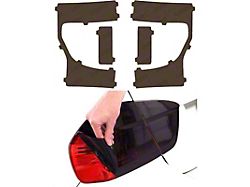 Lamin-X Tail Light Tint Covers; Charcoal (20-22 F-250 Super Duty w/ Factory Halogen Tail Lights)