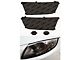 Lamin-X Headlight Tint Covers; Gunsmoke (19-24 RAM 1500 w/ Factory Oval Fog Lights)