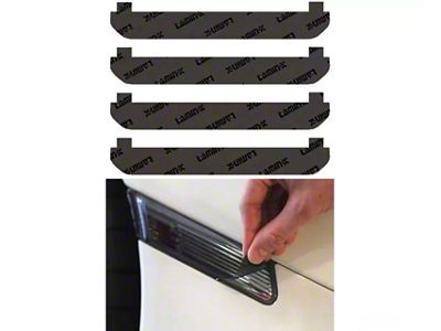 Lamin-X Side Fender Marker Light Tint Covers; Gunsmoke (20-23 Sierra 2500 HD)