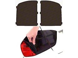 Lamin-X Tail Light Tint Covers; Charcoal (07-14 Silverado 2500 HD)