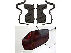 Lamin-X Tail Light Tint Covers; Gunsmoke (24-25 Silverado 2500 HD High Country, LT, LTZ)