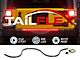 LEDGlow Red TailFlex Tailgate Light Bar with White Reverse Lights; 36-Inch (Universal; Some Adaptation May Be Required)