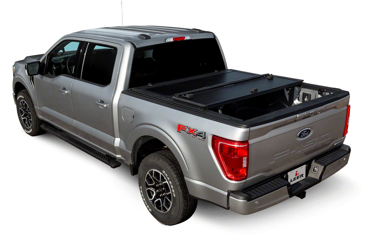 LEER F-250 Super Duty HF350M Hard Folding Tonneau Cover 631179 (17-24 F ...