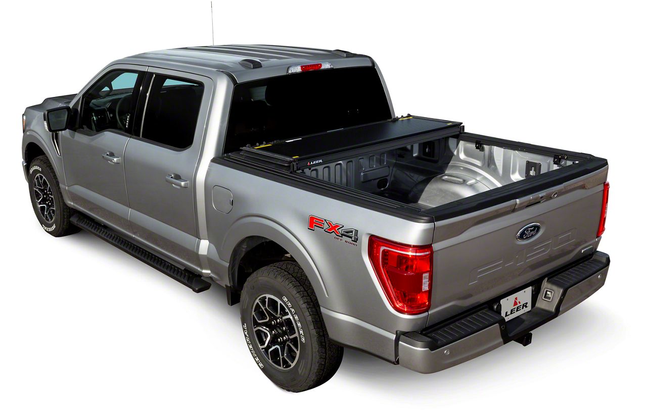 LEER F-250 Super Duty HF350M Hard Folding Tonneau Cover 631179 (17-24 F ...