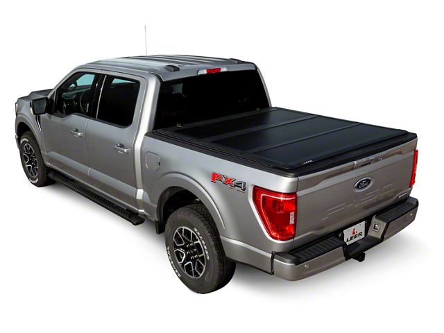 LEER HF350M Hard Folding Tonneau Cover (17-24 F-350 Super Duty w/ 6-3/4-Foot Bed)