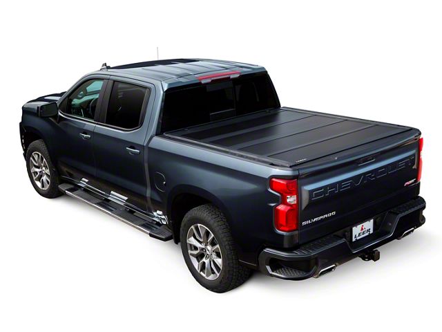 LEER HF650M Hard Folding Tonneau Cover (11-16 F-350 Super Duty w/ 6-3/4-Foot Bed)