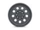 Level 8 Wheels Hauler Matte Black 8-Lug Wheel; 16x6; 0mm Offset (07-10 Sierra 2500 HD)