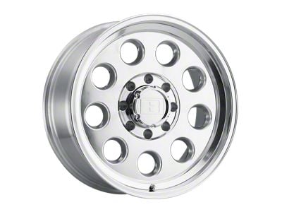 Level 8 Wheels Hauler Polished 8-Lug Wheel; 16x6; 0mm Offset (07-10 Sierra 2500 HD)