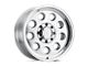 Level 8 Wheels Hauler Polished 8-Lug Wheel; 16x6; 0mm Offset (07-10 Sierra 2500 HD)