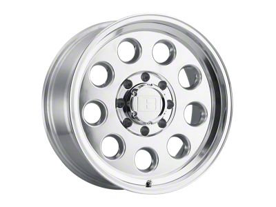 Level 8 Wheels Hauler Polished 8-Lug Wheel; 16x6; 0mm Offset (07-10 Sierra 3500 HD SRW)