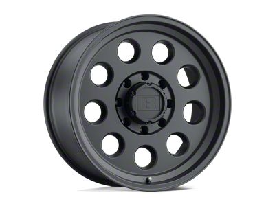 Level 8 Wheels Hauler Matte Black 8-Lug Wheel; 16x6; 0mm Offset (01-06 Sierra 2500 HD)