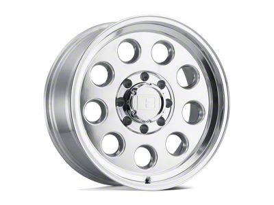 Level 8 Wheels Hauler Polished 8-Lug Wheel; 16x6; 0mm Offset (01-06 Sierra 2500 HD)