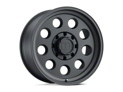 Level 8 Wheels Hauler Matte Black 8-Lug Wheel; 16x6; 0mm Offset (01-06 Sierra 3500 HD SRW)