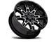 Level 8 Wheels Slingshot Gloss Black Machined 8-Lug Wheel; 20x11.5; -44mm Offset (03-09 RAM 2500)