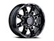 Level 8 Wheels Slingshot Matte Black 8-Lug Wheel; 22x11.5; -44mm Offset (03-09 RAM 2500)