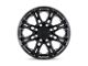 Level 8 Wheels Slingshot Matte Black 6-Lug Wheel; 22x10; -12mm Offset (04-08 F-150)