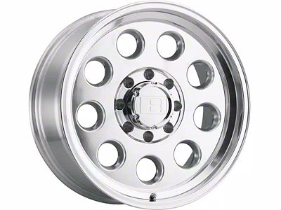 Level 8 Wheels Hauler Polished 6-Lug Wheel; 18x9; 0mm Offset (07-13 Sierra 1500)