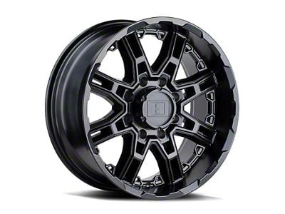 Level 8 Wheels Slingshot Matte Black 6-Lug Wheel; 20x11.5; -44mm Offset (07-13 Sierra 1500)