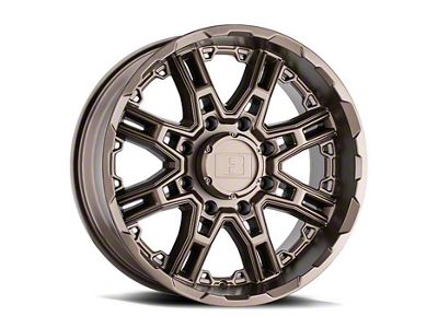 Level 8 Wheels Slingshot Matte Bronze 6-Lug Wheel; 17x8.5; -10mm Offset (07-13 Sierra 1500)