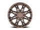 Level 8 Wheels Slingshot Matte Bronze 6-Lug Wheel; 17x8.5; -10mm Offset (07-13 Sierra 1500)