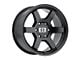 Level 8 Wheels MK6 Matte Black 6-Lug Wheel; 17x8; 0mm Offset (07-13 Silverado 1500)