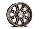 Level 8 Wheels Slingshot Matte Bronze 6-Lug Wheel; 17x8.5; -10mm Offset (07-13 Silverado 1500)