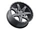 Level 8 Wheels Slam Matte Black 6-Lug Wheel; 17x8.5; -24mm Offset (07-14 Tahoe)