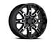 Level 8 Wheels Slingshot Gloss Black Machined 6-Lug Wheel; 22x11.5; -44mm Offset (07-14 Tahoe)