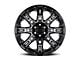 Level 8 Wheels Slingshot Gloss Black Machined 6-Lug Wheel; 22x11.5; -44mm Offset (07-14 Tahoe)