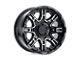 Level 8 Wheels Slingshot Gloss Black with Machined Face 6-Lug Wheel; 24x10; 35mm Offset (15-20 F-150)