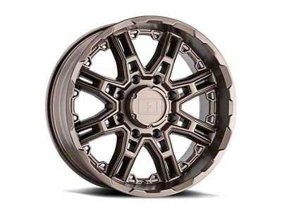 Level 8 Wheels Slingshot Matte Bronze 6-Lug Wheel; 17x8.5; 10mm Offset (2024 Ranger)